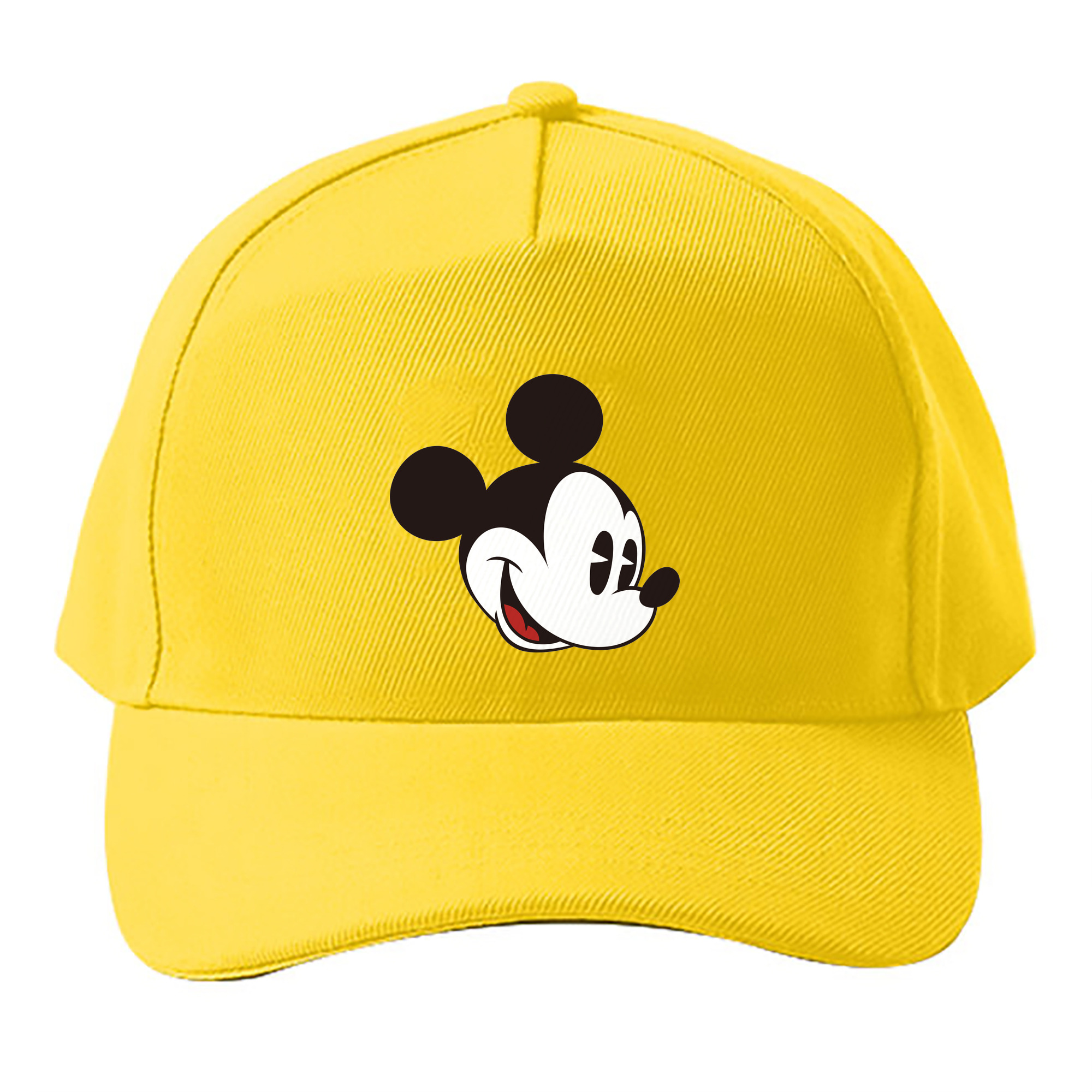 （画像用） ミッキーマウス Mickey Mouse ベースボールキャップ 綿100％ 男女兼用 帽子 スポーツ